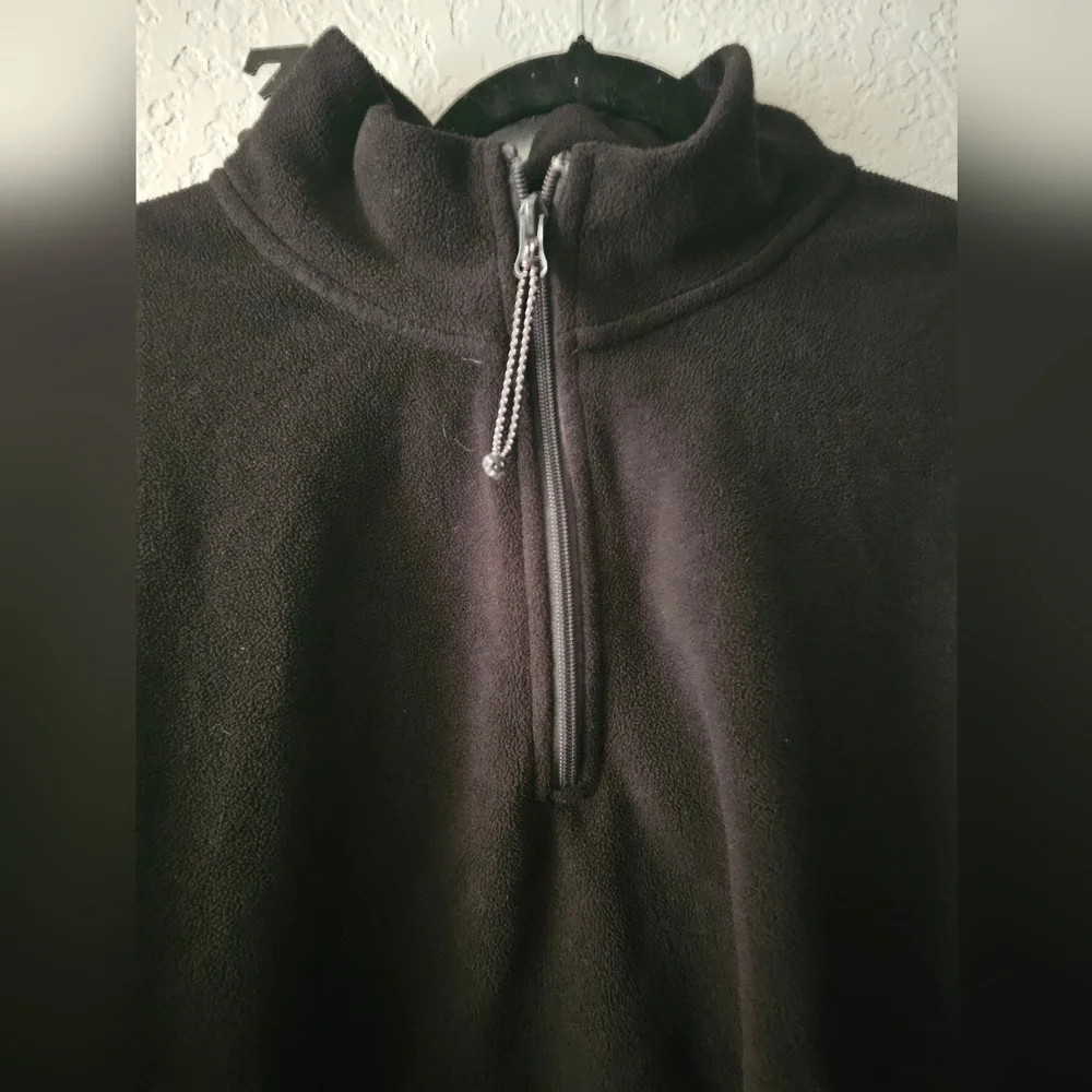 Men's The Foundry Classic Black Zip-Up Sweater
